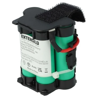 Bild av EXTENSILO 1 x batteri ersättning för Husqvarna 589586101 (5895861 01) gräsklippare (2 500 mAh, 18 V, Li Ion)