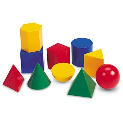 Bild av Learning Resources Stor Geometric Former 10 Bits Uppsättning