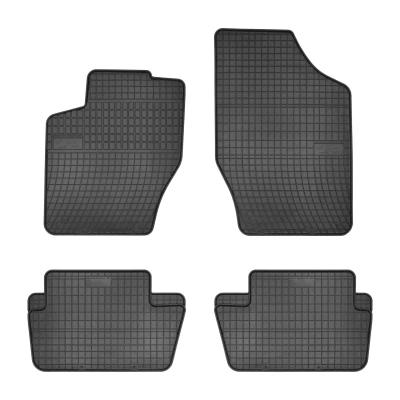 Bild av FROGUM 0632C Ensemble de tapis sol Caoutchouc avant et arrière 4 noir Sur mesure PEUGEOT: 307 3/5 portes, Break, CITROËN: C4 II 5 portes