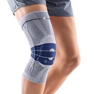 Bild av Bauerfeind Knäbandage GenuTrain Comfort Unisex för avlastning, stabilisering och aktivering efter skador, operation eller kronisk såsom gonartros (ledslitage) artrit