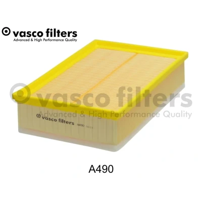 Bild av DAVID VASCO A490 Filtre à air 58 202 294 rectangulaire Cartouche filtrante avec préfiltre