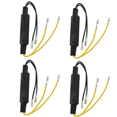 Bild av ETOPARS 4 x universal 12 V 21 W motorcykel vridsignal LED indikator belastningsresistor adapter blixt relä blinker fixa fel