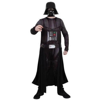 Bild av Rubie&#039;s officiella Star Wars Obi Wan Kenobi serien Darth Vader kostym, maskeraddräkt för vuxna, storlek X Large halloween