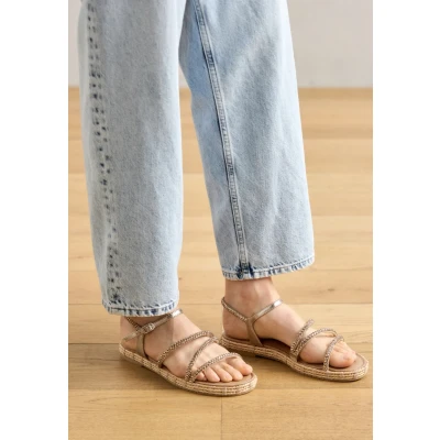 Bild av Tamaris dam 128114 44 platta sandaler, brons, 40 EU, EU
