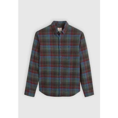 Bild av Levi&#039;s Authentic Button DOWN Skjorta, Storlek: Small, Navy blazer