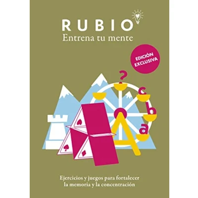 Bild av Ejercicios y juegos para fortalecer la memoria concentración (edición exclusiva) (Rubio. Entrena tu mente): de adultos