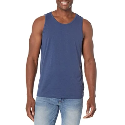Bild av Amazon Essentials Men&#039;s Linne normal passform, Blå ljung, XL