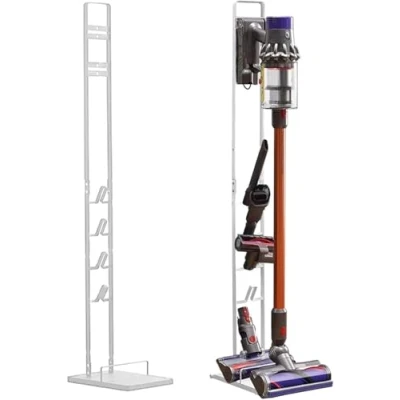 Bild av Dammsugarhållare Kompatibel med Dyson V15 V12 V11 V10 V8 V7 V6 DC58/ DC59/ DC62/ DC74 Golvförvaringsorganisator utan att Borra i Väggen.