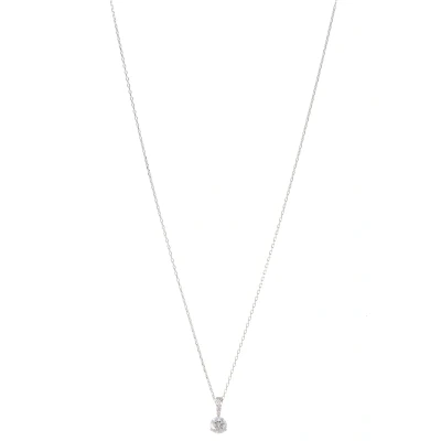 Bild av Swarovski Solitaire Pendant Halsband, Storlek: One Size, White