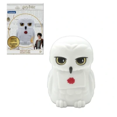 Bild av Lexibook, Harry Potter, Liten Hedwige Nattlampa, Nattlampa för barnrummet med timer, NLJ01HP1