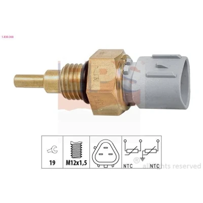 Bild av EPS 1.830.368 Sonde De Température Liquide Refroidissement Made in Italy OE Equivalent SUZUKI: Jimny SUV, Wagon R+ II 3/5 portes, Ignis I