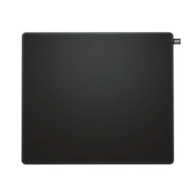 Bild av CHERRY XTRFY GP5, Gamingmusmatta av Tyg i L (460 x 400 4 mm), Slät Speedpad för Precision, Sydda Kanter, Halkfri, Maskintvättbar, Svart