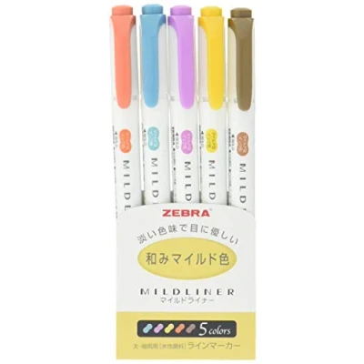Bild av Zebra milt foder RC 5 färgset WKT7 5C (japansk import)