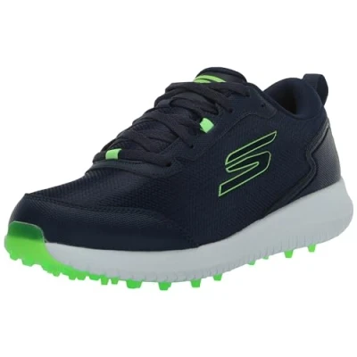Bild av Skechers Performance GO GOLF MAX Fairway 4 Golfskor, Storlek: 44.5, Navy/lime Textil/syntet