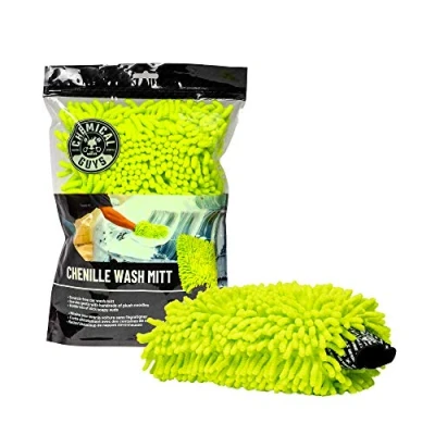 Bild av Chemical Guys Chenille premium repfri mikrofiber tvättvante (ny version), normal