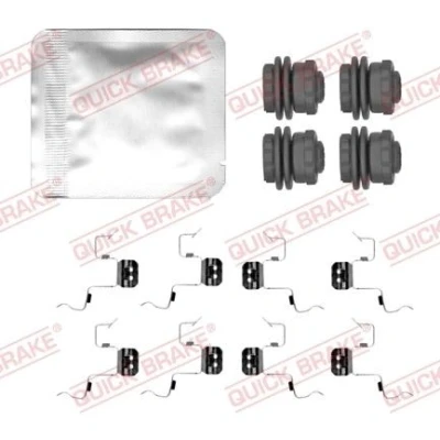 Bild av QUICK BRAKE 109 0156 Kit d&#039;accessoires, plaquette de frein à disque CITROËN: Berlingo Van, Berlingo, PEUGEOT: Rifter MPV, 208 II 3/5 portes