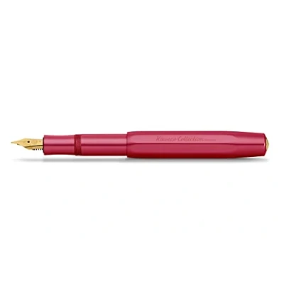 Bild av Kaweco COLLECTION reservoarpenna Ruby I Premium f??r bl??ckpatroner med h??gkvalitativ st??lfj??der sportreservoarpenna 13 cm Pennbredd: M (M)