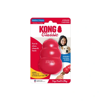 Bild av Kong Classic Röd Medium 9x6 cm