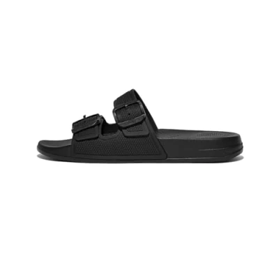 Bild av Fitflop dam Iq到två bar spänne sandaler, Helt svart, 41 EU