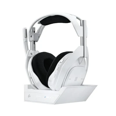 Bild av Logitech G Astro A50 X LIGHTSPEED trådlöst spelheadset + batteriladdare, PRO GRAPHENE, PLAYSYNC för Xbox Series XS PS5 PC/Mac, Bluetooth, HDMI 2.1 Passthru, Vit