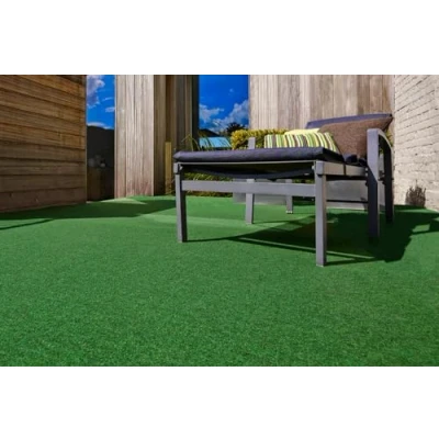 Bild av andiamo Konstgräsmatta Field med lugg konstgräs utomhus för användning som balkong golvbeläggning eller utomhusmatta väderbeständig och kan skäras till storlek 200 x 100 cm, grön