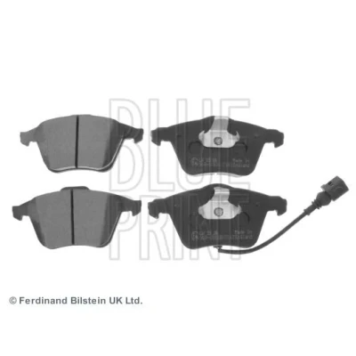 Bild av BLUE PRINT ADV184216 Jeu de plaquettes frein Essieu avant contact signal d&#039;usure inclus avec clip piston AUDI: A3 Sportback, 3/5 portes