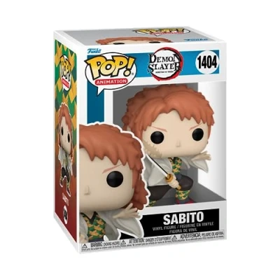 Bild av Funko POP! Animation: Demon Slayer Sabito (No Mask) Samlingsbar vinylfigur Presentidé Leksaker för Barn &amp; Vuxna Anime Fans Modellfigur samlare och utställning