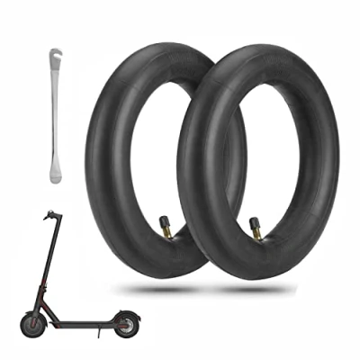 Bild av Yungeln 2 stycken 10 x 2,125 dubbel styrka scooter slang 25 cm reservdäck kompatibla med Xiaomi 1S M365 Pro elektrisk