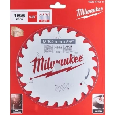 Bild av Milwaukee 4932471311 Cirkelsågblad P W 165 x 15,87 1,6 mm 24 Atb