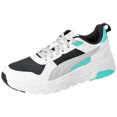 Bild av Puma Unisex Trinity 2 LT sneakers, svart cool ljusgrå vit aquatic, 7 UK, vattenlevande, 40.5 EU