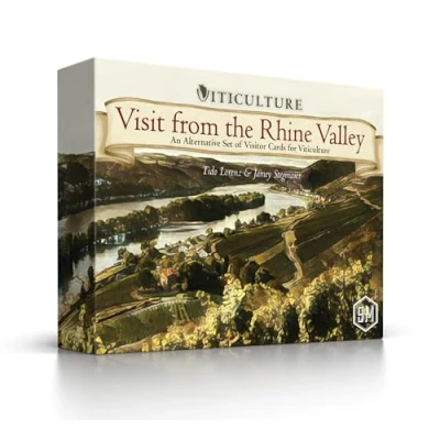 Bild av Stonemaier Games, Visit from the Rhine Valley: Viticulture Exp, Board Game Expansion, Ages 12+, 1 6 Players, 60 90 Minutes Playing Time