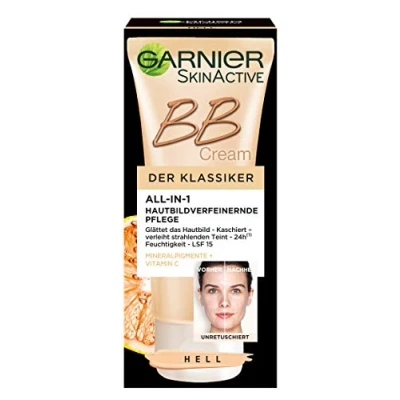 Bild av Garnier BB Cream Miracle Skin Perfector Kräm med SPF 15, Light, 50 ml