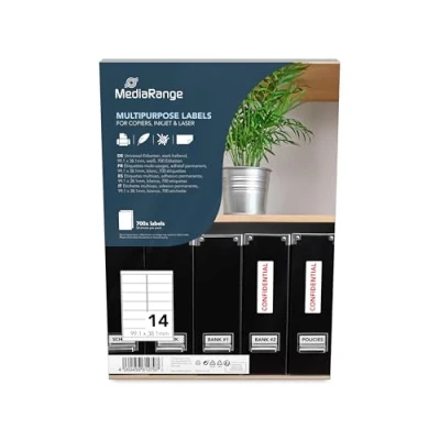 Bild av MediaRange multi purpose labels 700 label(s) 99.1 x 38.1 mm