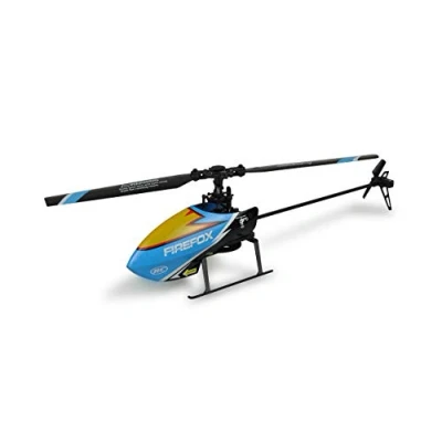 Bild av Amewi 25313 AFX4 XP single rotor RC Helikopter 4 kanal 6G RTF 2,4 GHz inkl. bilstart autolanding, blå kombination