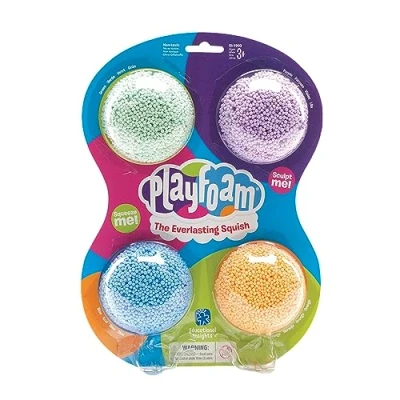 Bild av Learning Resources Playfoam Förrätt Ursprungliga Squish Skum 4 Pack