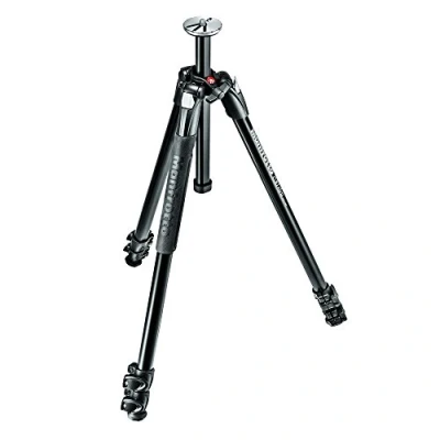 Bild av Manfrotto MT290XTA3, 290 Xtra aluminium 3 sektionsstativ, axelväska ingår, kompatibel med DSLR, kompakt systemkamera, spegelfri, för hobbyistfotografer