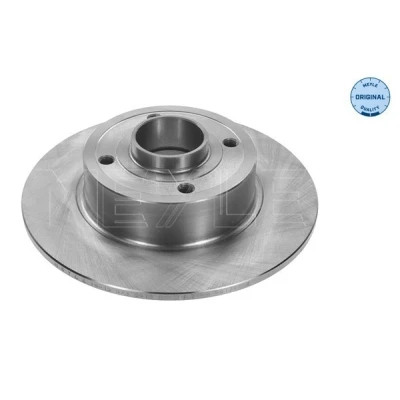 Bild av MEYLE 16 15 523 0016 Disque de frein Essieu arrière 240 8 4 100 plein sans roulement roue ORIGINAL Quality RENAULT: CLIO 3, MEGANE 2, TWINGO 2