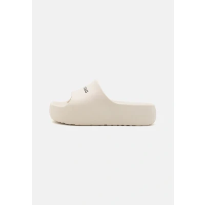 Bild av Tommy Jeans Flatform POOL Slide Slipins, Storlek: 41 42, Newsprint Konstmaterial