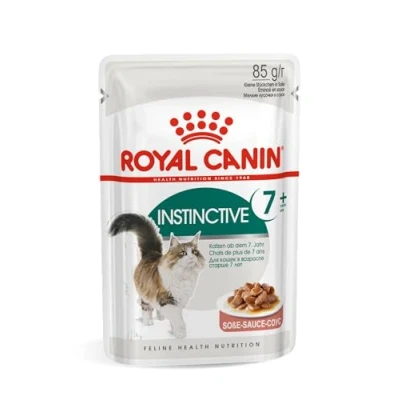 Bild av Instinctive 7+ Gravy Ageing Våtfoder för katt 12 x 85 g