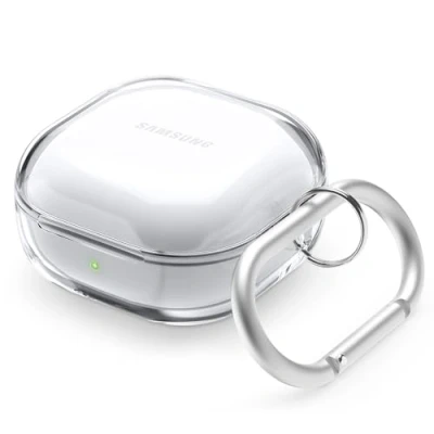 Bild av elago Genomskinligt skal kompatibelt med Samsung Galaxy Buds FE (2023)/Galaxy 2 Pro (2022)/Galaxy (2021) / Live (2020) (transparent)