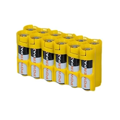 Bild av Powerpax 12 AA Battery Caddy varningsgul