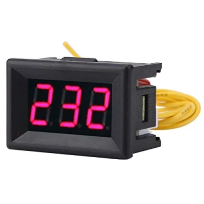 Bild av LED sk?rm Digital voltmeter sp?nningsm?tare 70 380V AC amperem?tare 0,36 sp?nningspanelm?tare