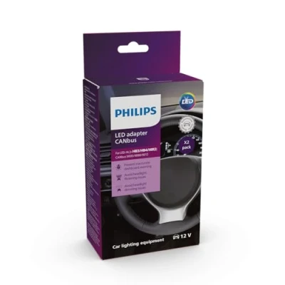 Bild av Philips LED Canbus adapteruppsättning HB3/HB4/HIR2 12V