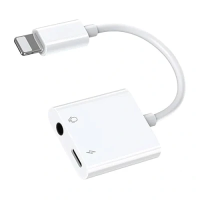 Bild av Joyroom S Lightning / 3.5mm Audio Adapter Y105 (white) USB Hub