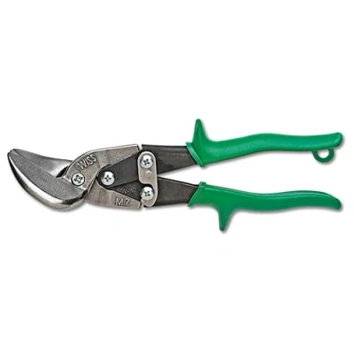 Bild av Wiss M7R 235 mm/9 1/4 tums MetalMaster offset krypning med ergonomisk, halkfritt handtag i ett material ger utmärkt kontroll grön