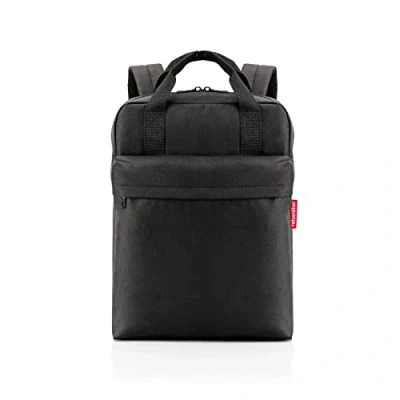 Bild av reisenthel vardagsryggsäck M mångsidig ryggsäck för vardagen, resor, shopping eller arbete vattenavvisande, handbagage godkänt, svart,