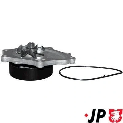Bild av JP GROUP 4814103300 Pompe à eau avec joint d&#039;étanchéite mécanique Métal pour système dentrainement courroie trapézoïdale nervures