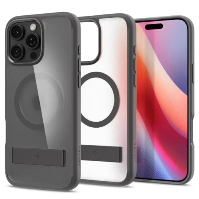 Bild av Spigen Ultra Hybrid S MagFit Skal Kompatibel med iPhone 16 Pro Case Fodral Frost Grey
