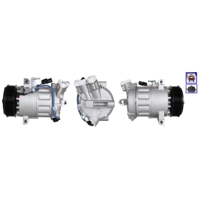 Bild av LUCAS ACP01229 Kompressor PAG 46 YF R1234yf RENAULT: Clio 4