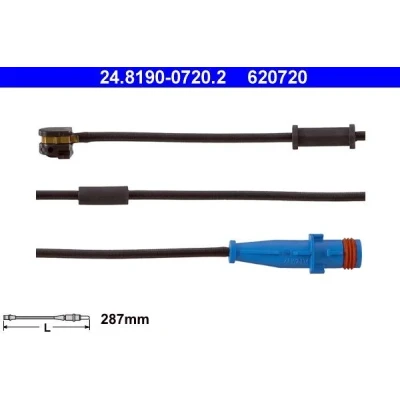 Bild av ATE 24.8190 0720.2 Usure Des Plaquettes De Frein OPEL: Astra H GTC, Vectra C CC, 3/5 portes